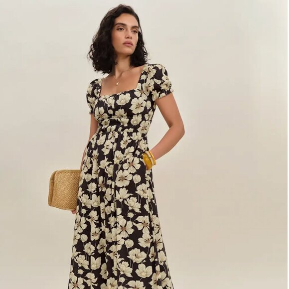 Reformation Miel Dress Black - NWOT - Picture 1 of 1